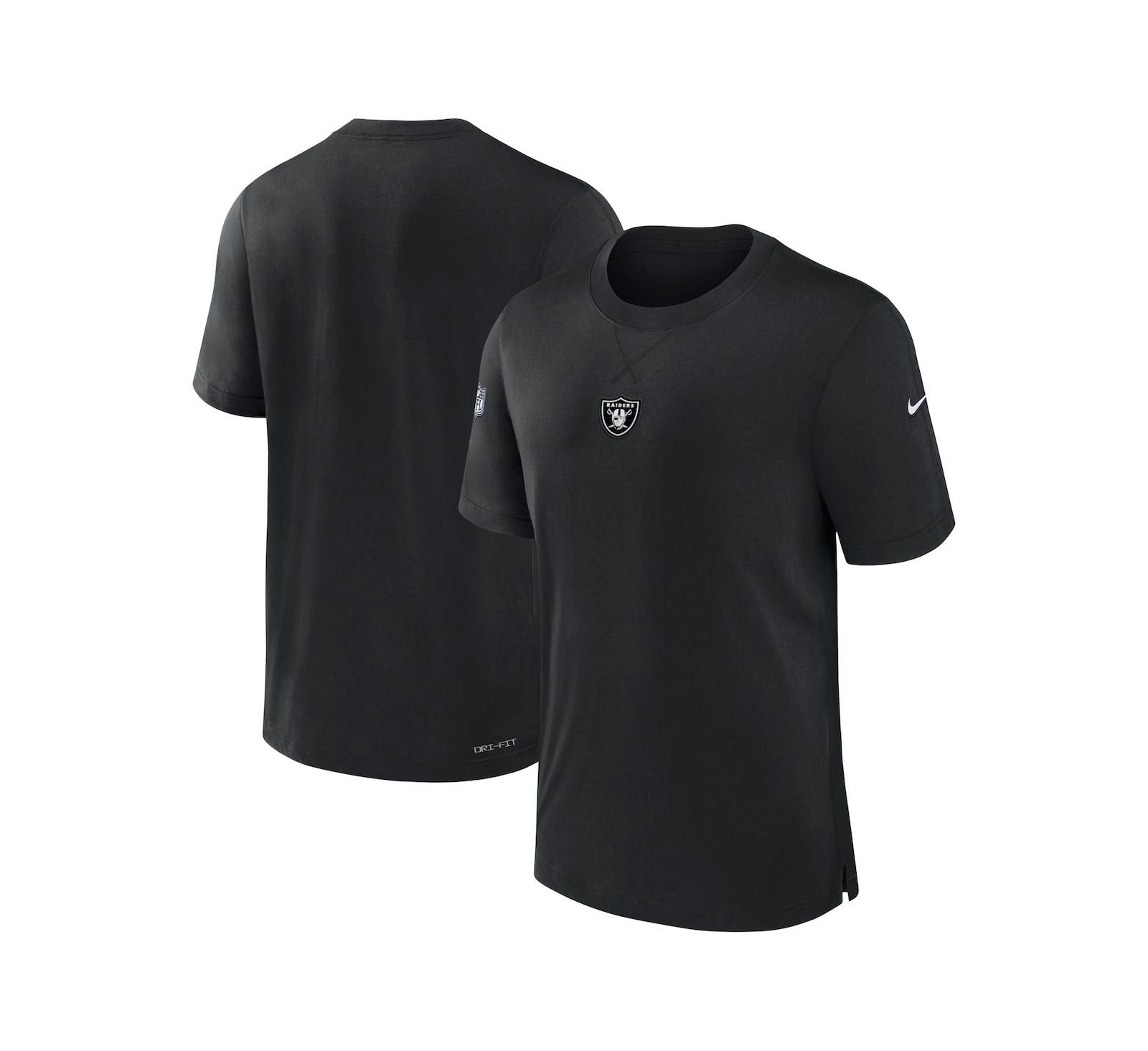 Мужская футболка Nike Las Vegas Raiders 2023 Sideline Performance Black