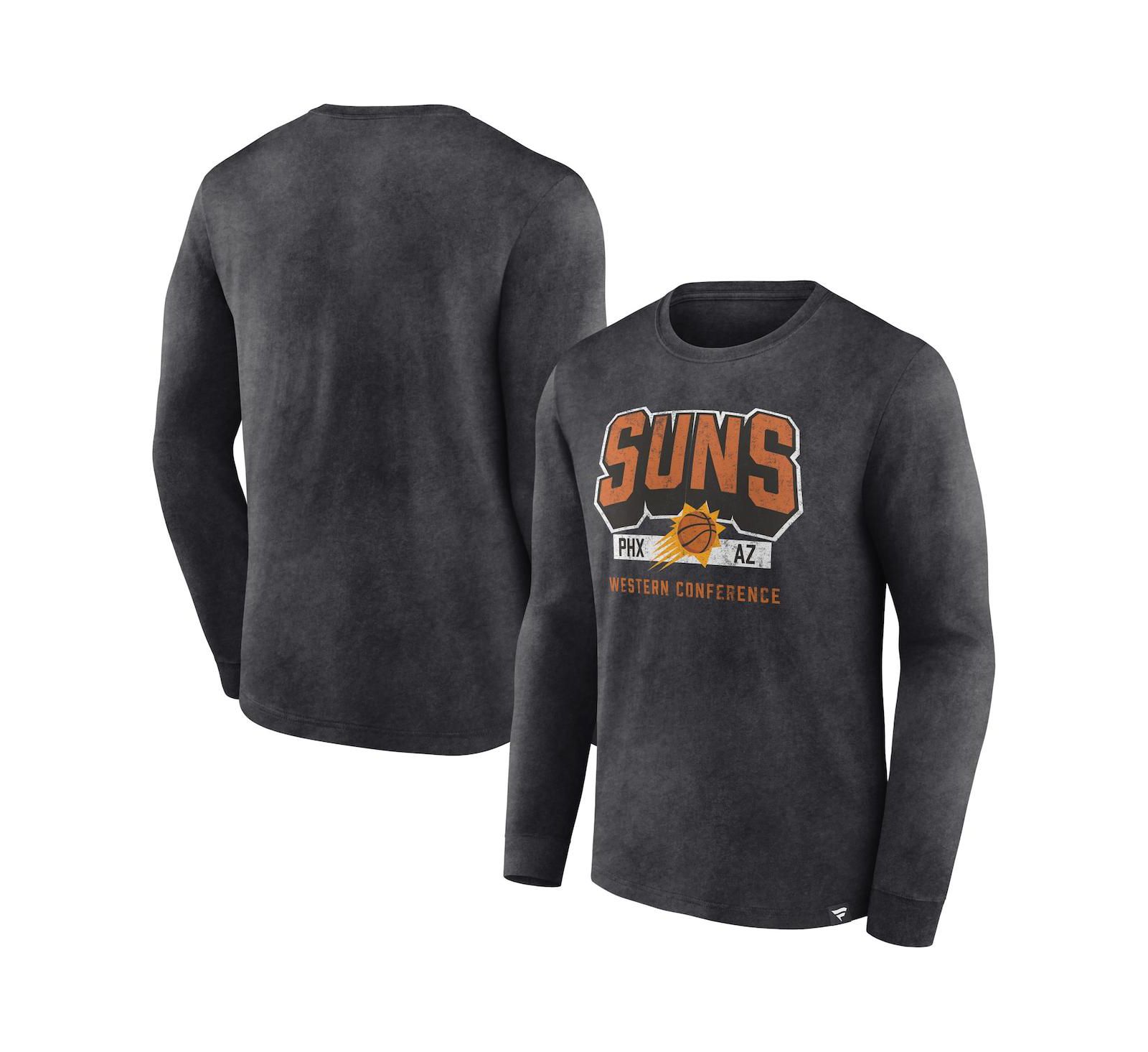 Мужская футболка Fanatics Phoenix Suns Distressed Long Sleeve