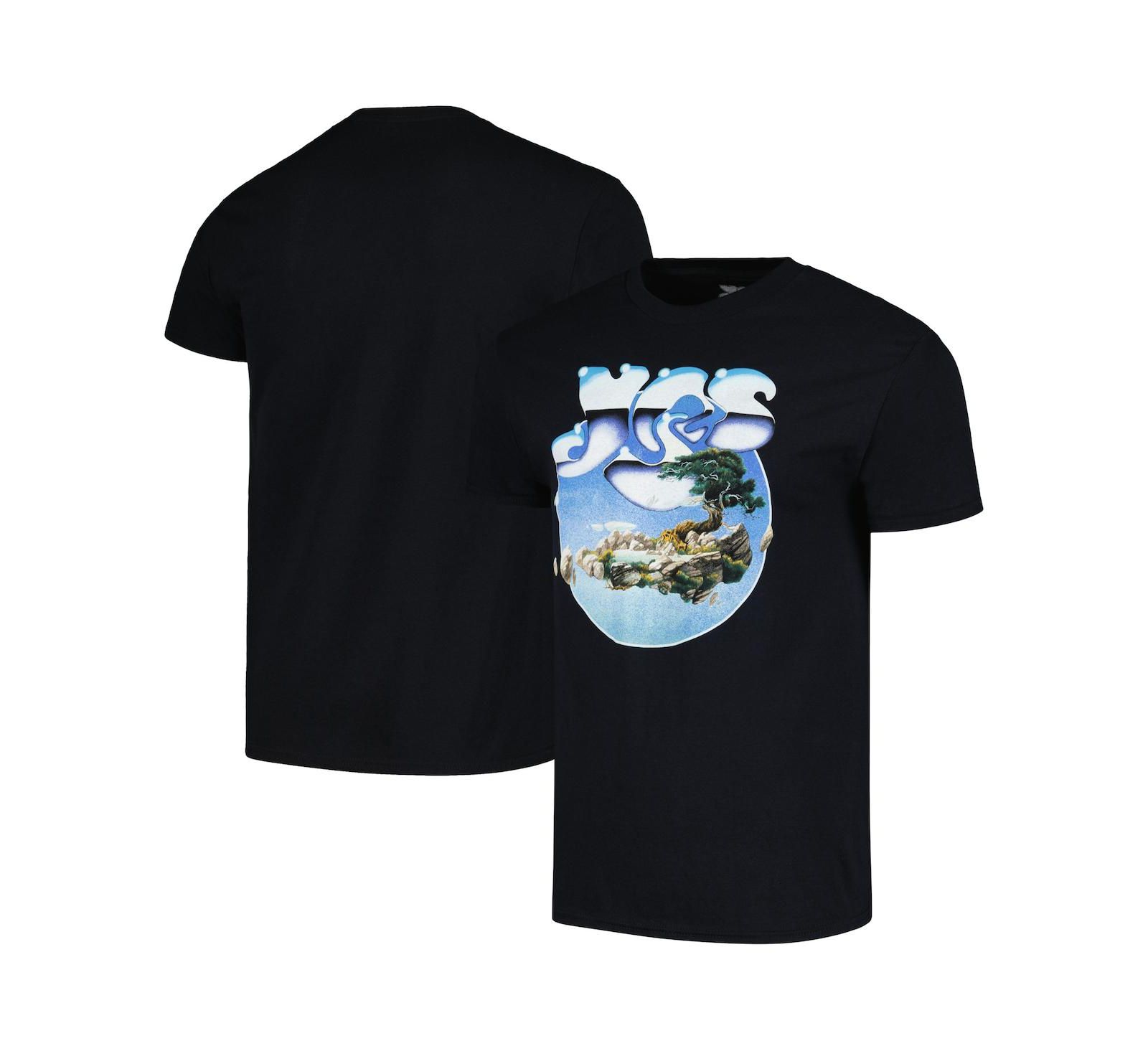 Мужская футболка Manhead Merch Black Yes Floating Island Graphic