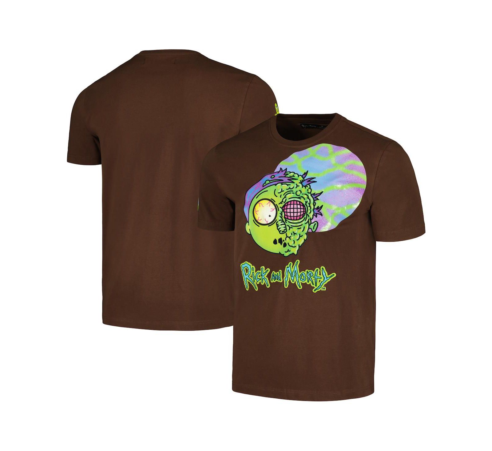 Men's and Women's Freeze Max Brown Rick and Morty Morty T-shirt