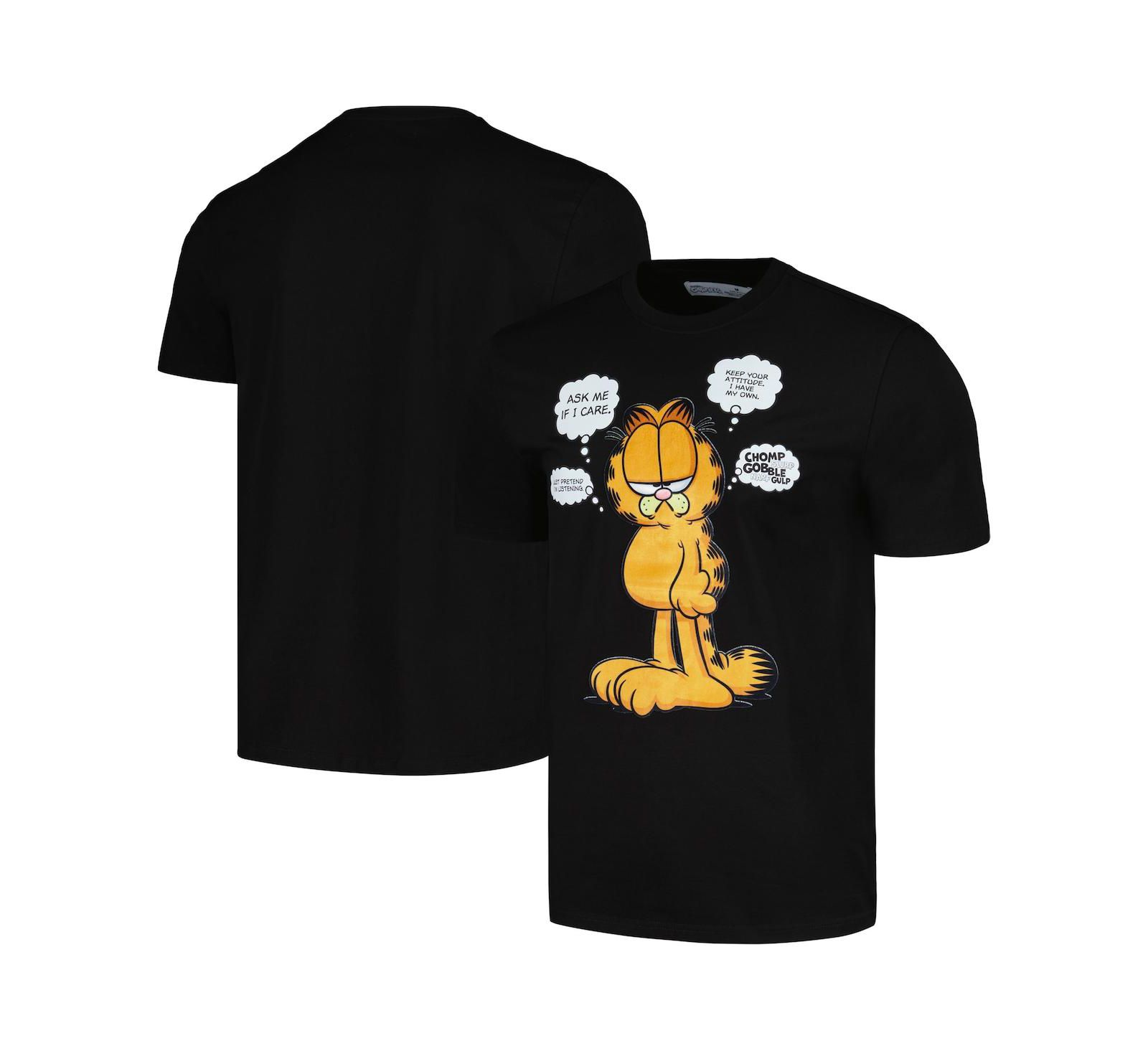 Футболка Freeze Max Black Garfield Ask Me If I Care Мужская и Женская
