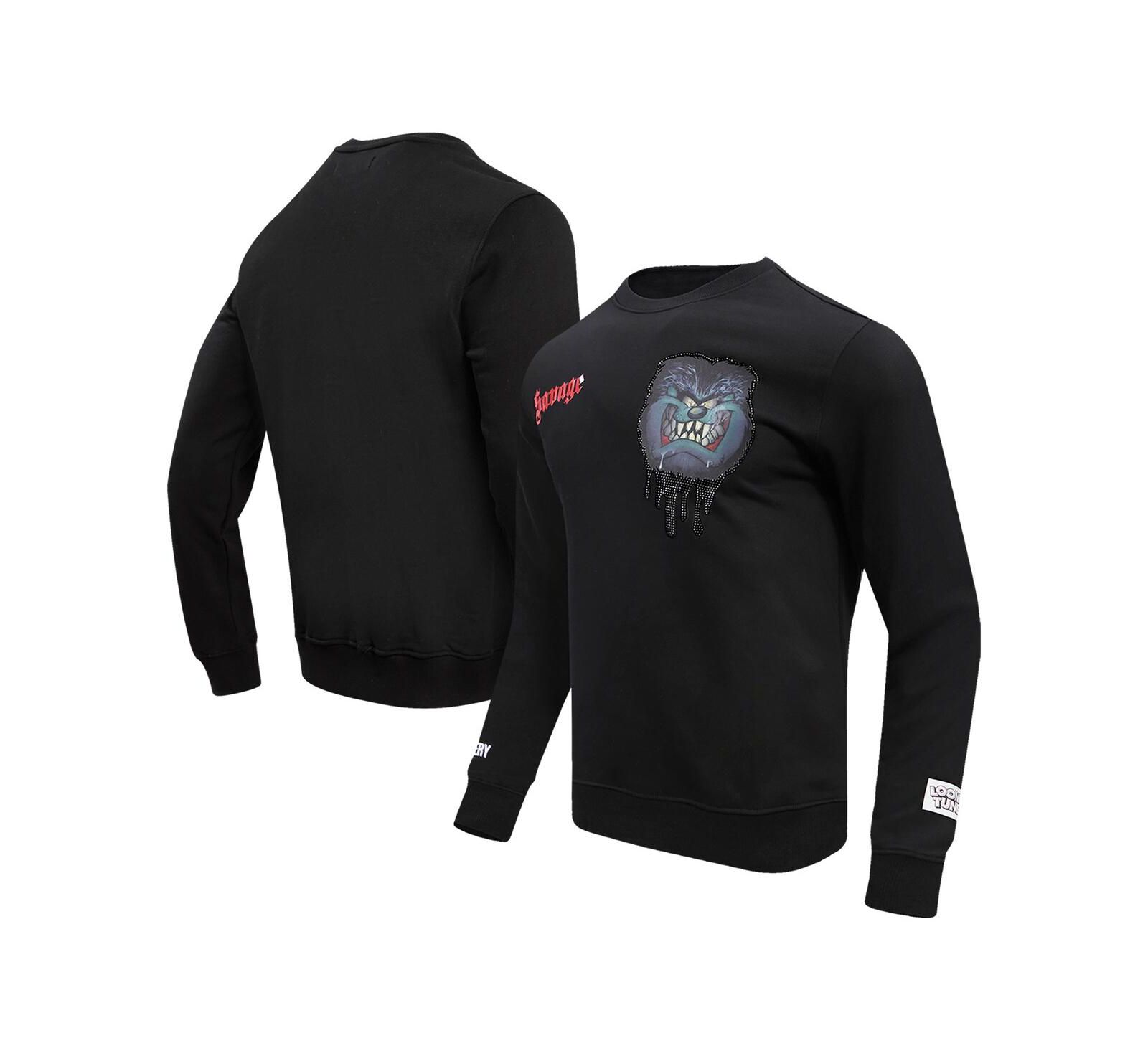 Мужской и женский свитшот Freeze Max Black Looney Tunes Taz Savage Horror Pullover