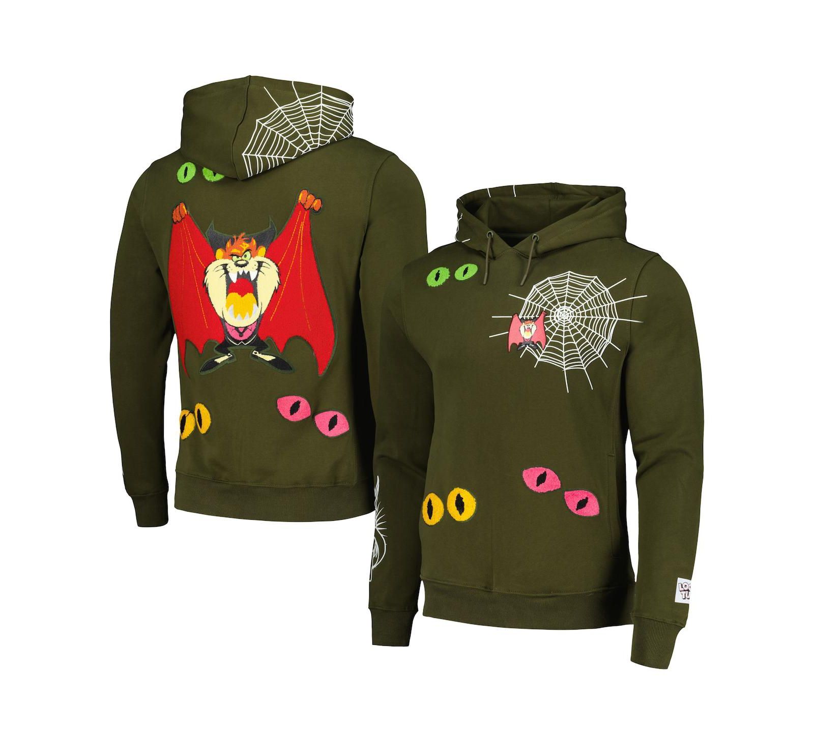 Мужской и женский худи Freeze Max Olive Looney Tunes Taz Dracula Horror Pullover Hoodie