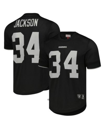 Mitchell & Ness Мужская сетчатая футболка Bo Jackson Los Angeles Raiders Gridiron Classics