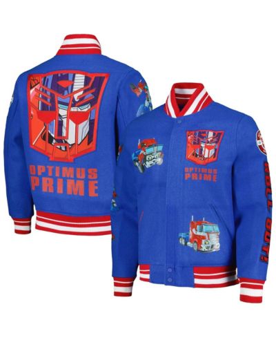 Мужская куртка Freeze Max Royal Transformers Roll Out Full-Zip Varsity