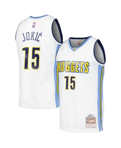 Мужская джерси Mitchell & Ness Nikola Jokic Denver Nuggets 2016/17 Throwback Swingman, белая
