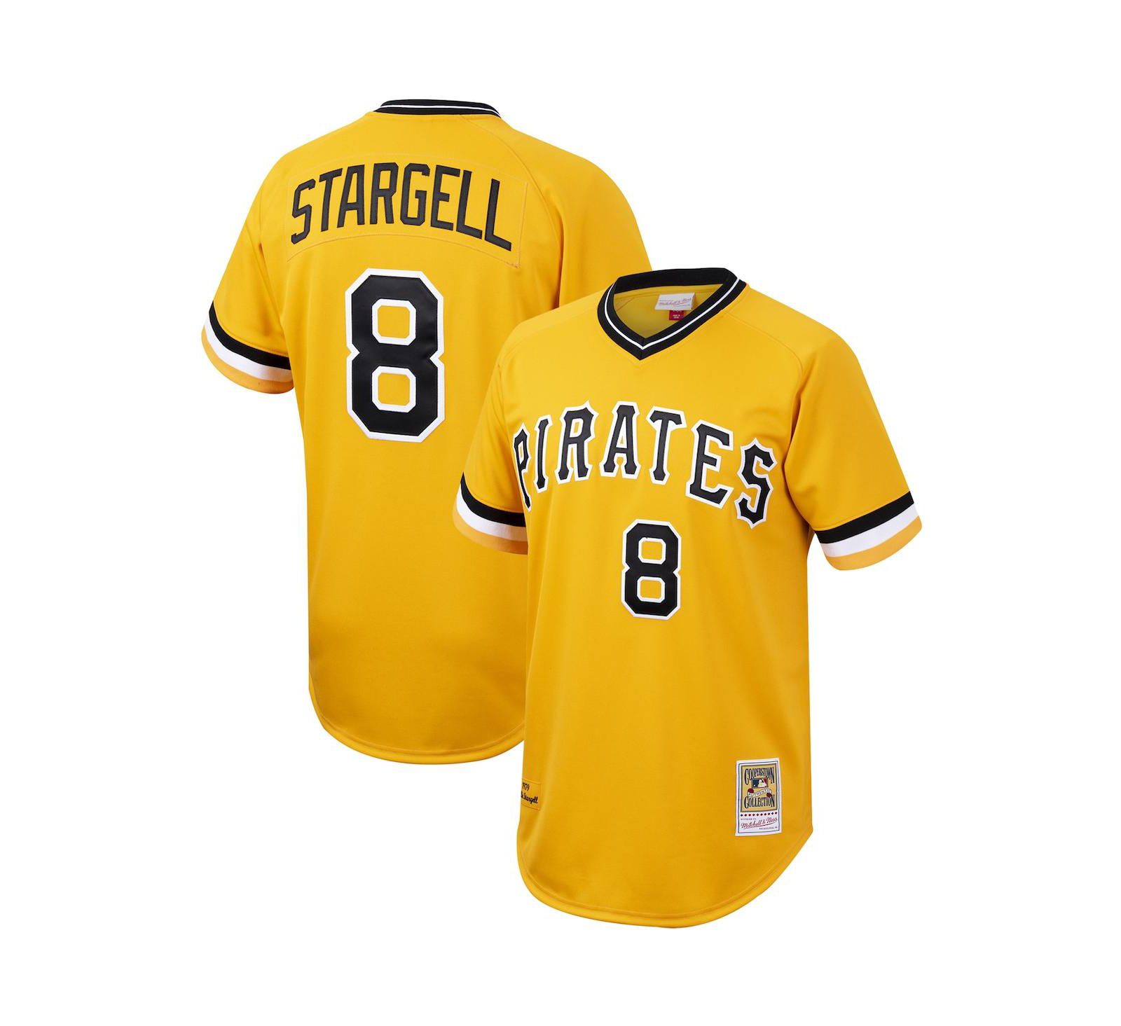 Аутентичная джерси Willie Stargell Pittsburgh Pirates Mitchell & Ness Cooperstown Collection - Gold