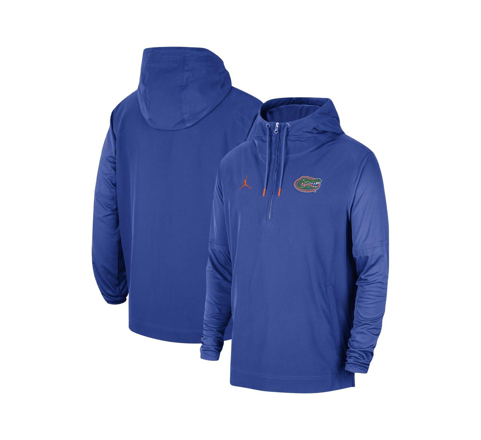Мужская куртка Jordan Royal Florida Gators Player Half-Zip
