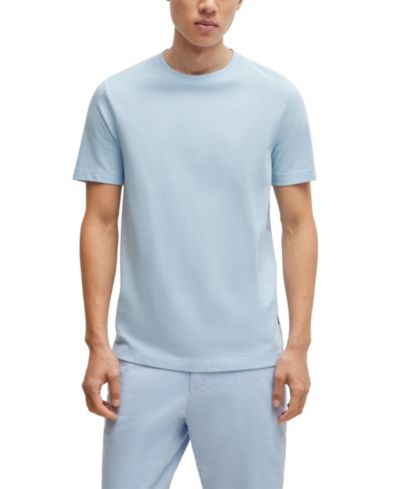 Мужская футболка BOSS by Hugo Boss Bubble-Jacquard Structure