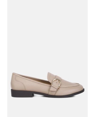 London Rag Women's Sheboss Buckle Detail Loafers