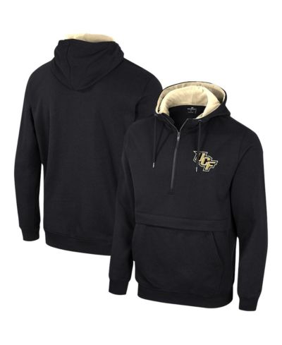 Мужское худи Colosseum Black UCF Knights с полумолнией