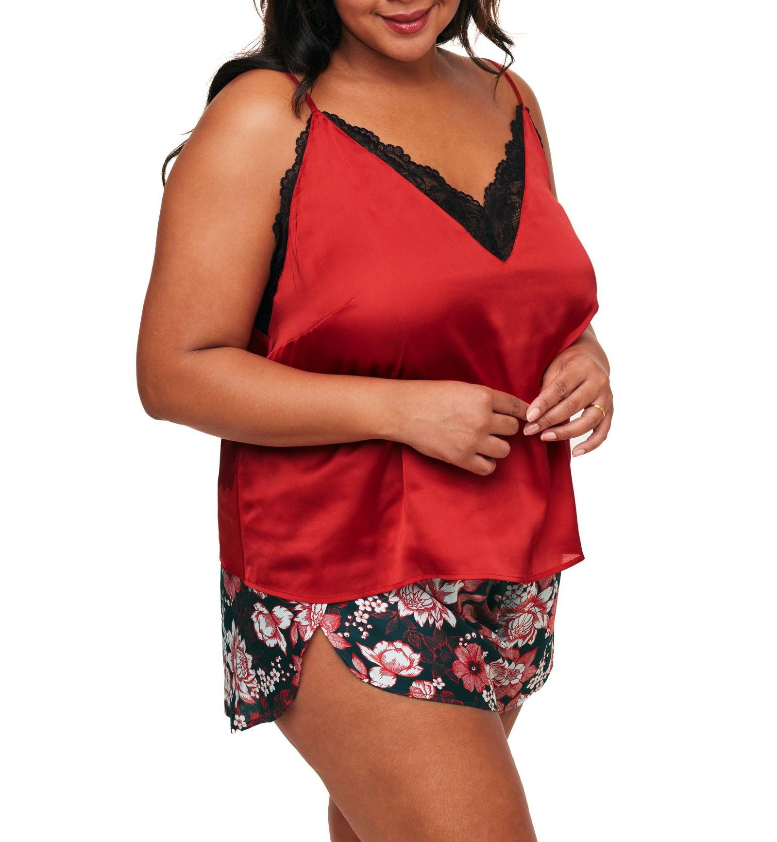 Adore Me Women's Linny Pajama Camisole & Shorts Set