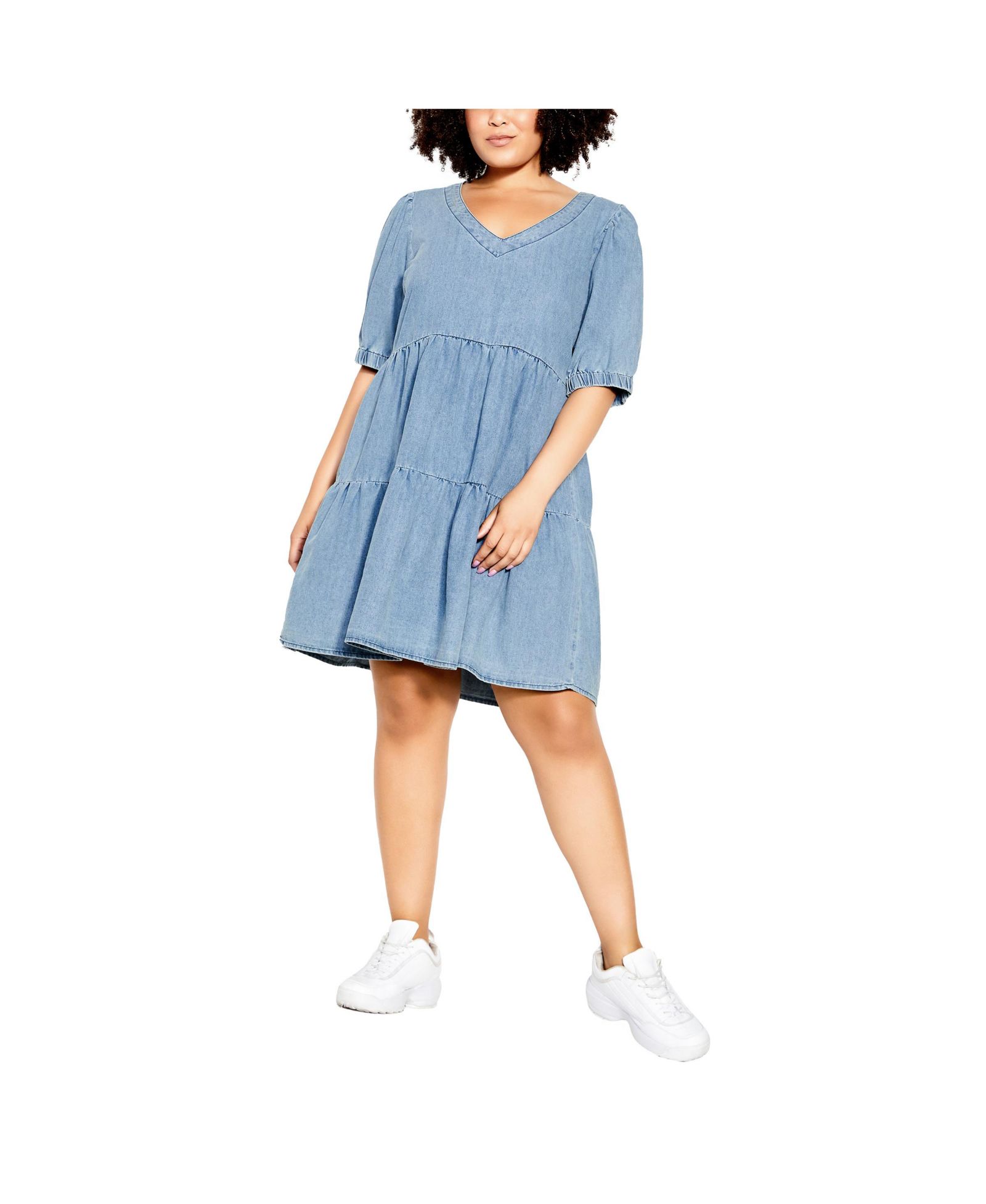 CITY CHIC Plus Size Платье Coastal