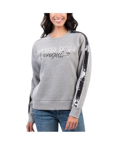 Женская толстовка G-III 4Her by Carl Banks Pittsburgh Penguins Penalty Box Gray
