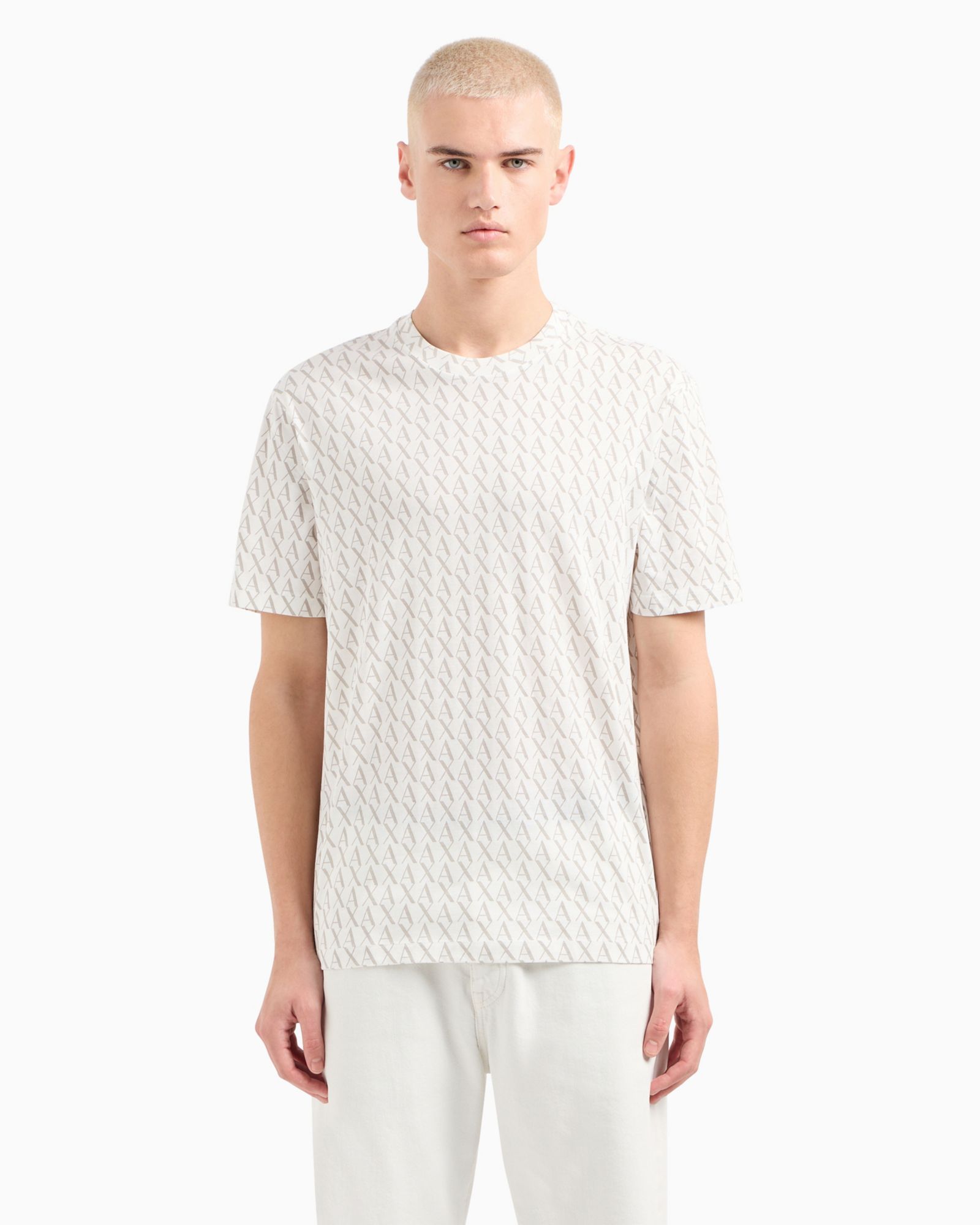A|X Armani Exchange Men's Regular-Fit Logo Graphic T-Shirt