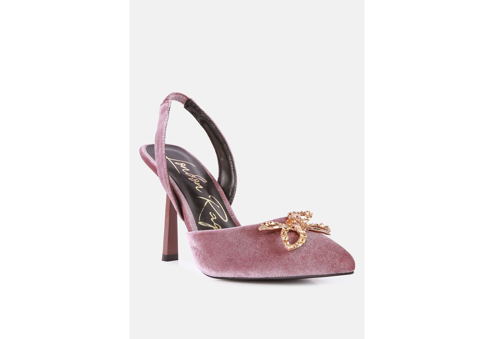 London Rag Women's firebird heeled mules