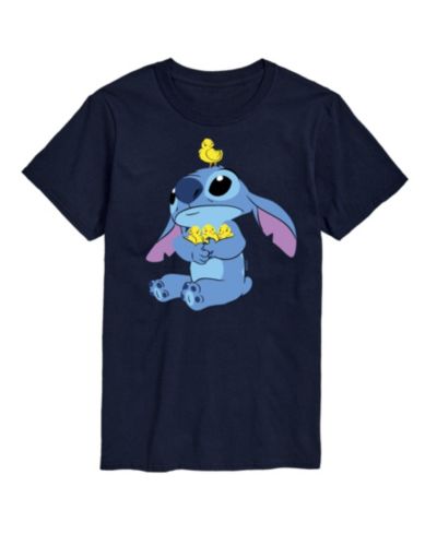 AIRWAVES Men's Lilo and Stitch Short Sleeve T-shirts
