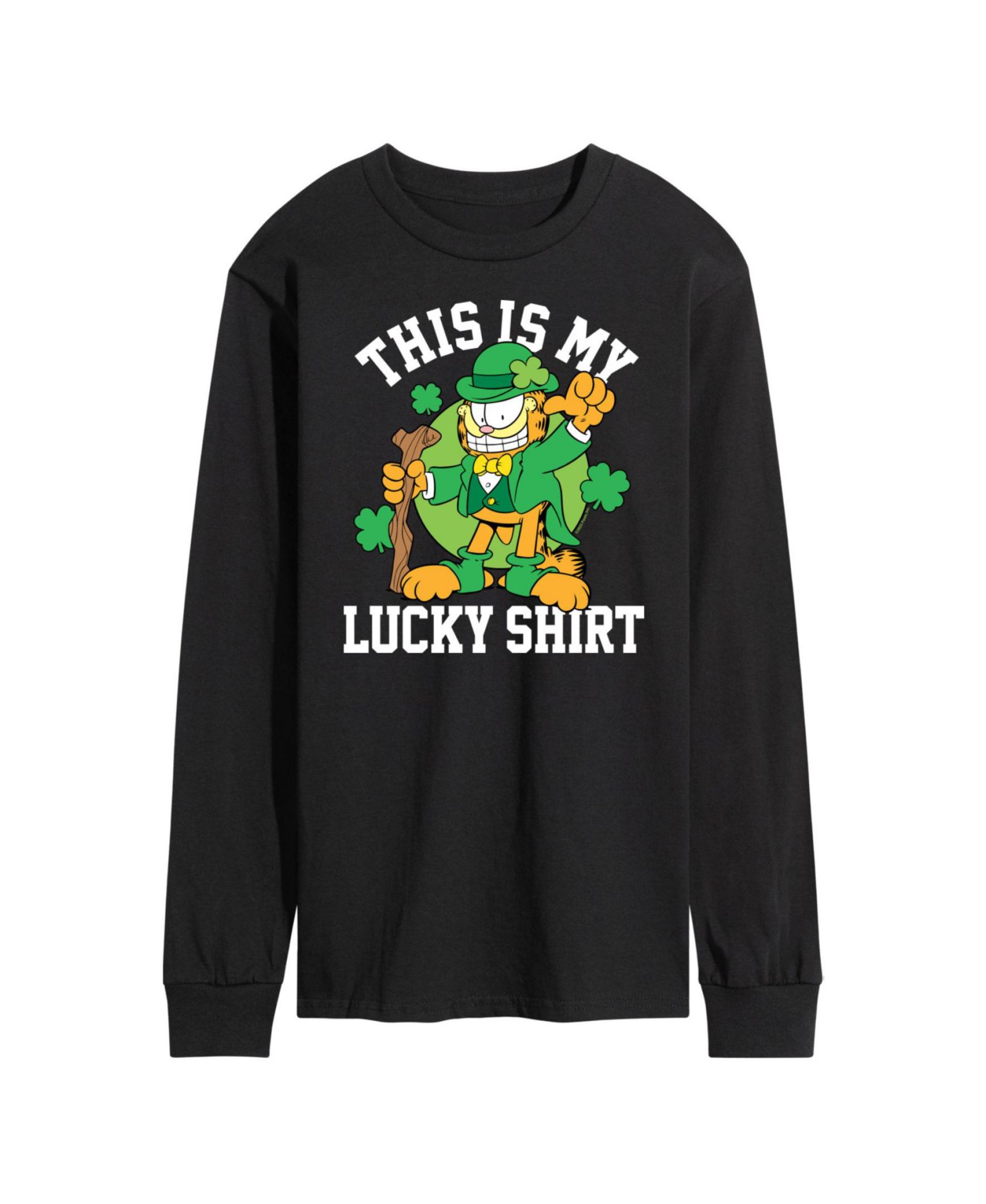 AIRWAVES Men's Garfield  Long Sleeve T-shirts