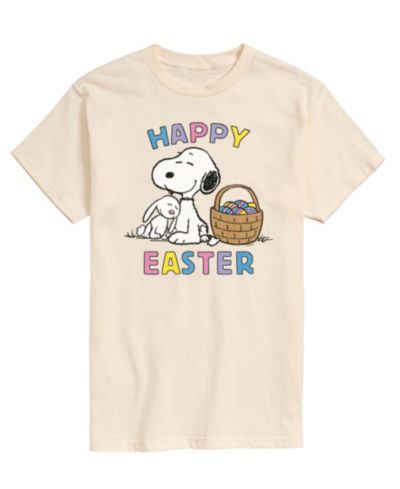 AIRWAVES Men's Peanuts Short Sleeve T-shirts