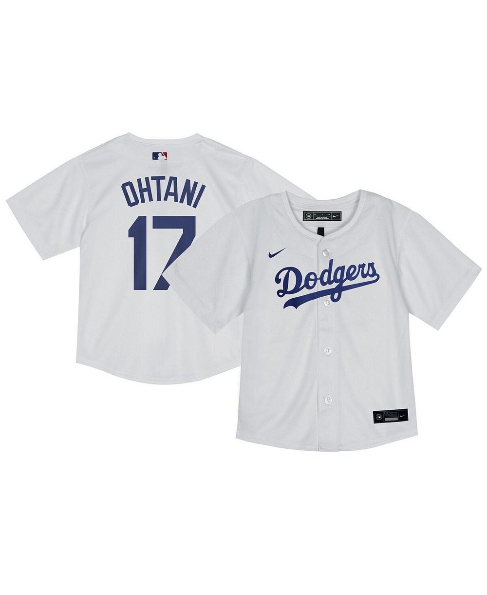 Nike детская джерси игрока Shohei Ohtani белого цвета для домашних игр Лос-Анджелес Доджерс