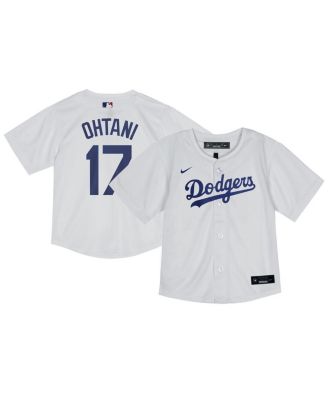 Nike детская джерси игрока Shohei Ohtani белого цвета для домашних игр Лос-Анджелес Доджерс