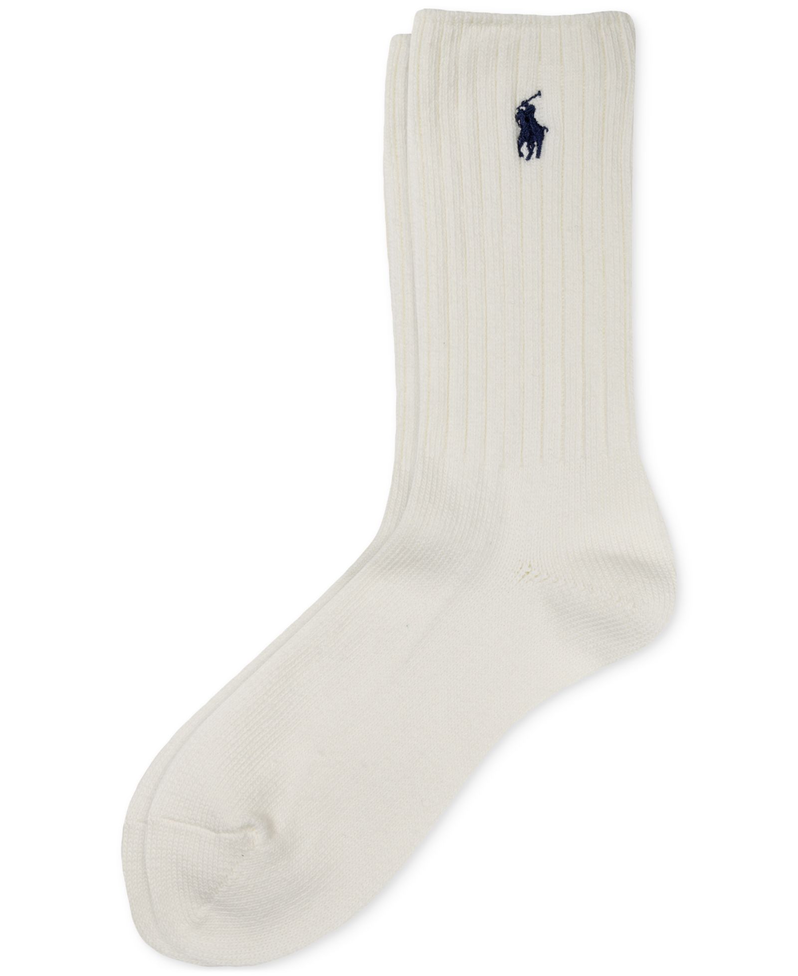 Polo Ralph Lauren Women's Classic Ribbed Crew Socks 79104