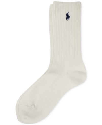 Polo Ralph Lauren Women's Classic Ribbed Crew Socks 79104