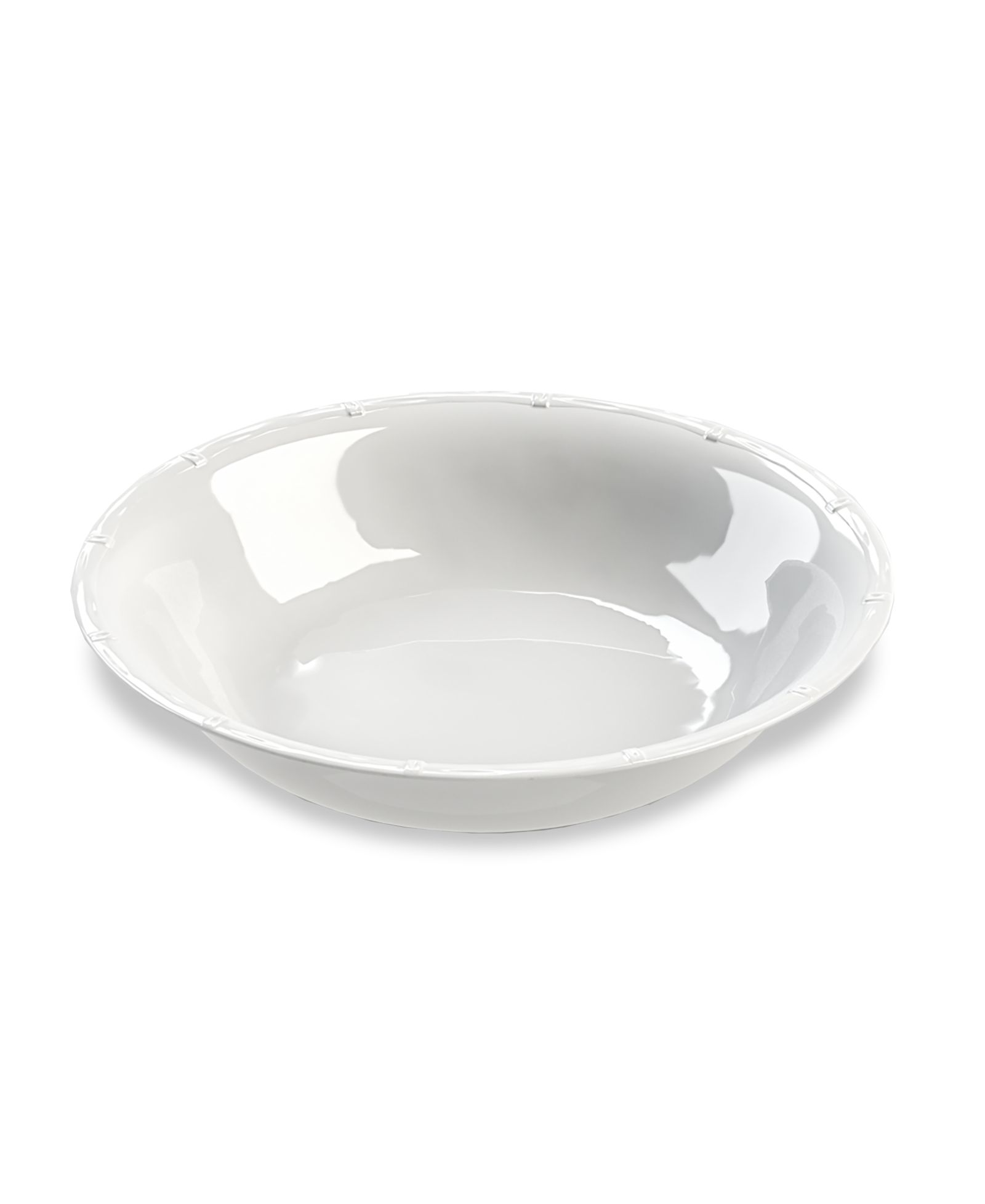 Abode Homewares бамбуковая сервировочная миска с приподнятым краем 13.8", 126 унций