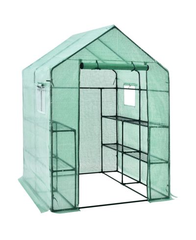 Теплица Walk-in Greenhouse 56 x 56 x 77 Inch Gardening with Observation Windows