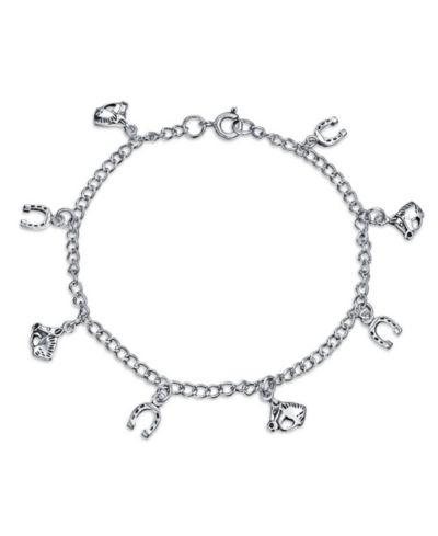 Браслет Bling Jewelry с подвеской подкова из серебра