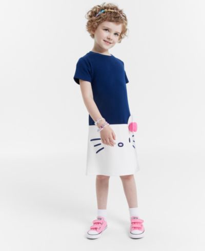 Детское платье Hello Kitty Girls' 5-6X с круглым вырезом