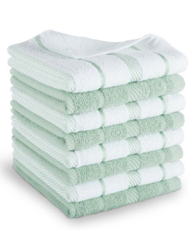 Pistachio Green, White