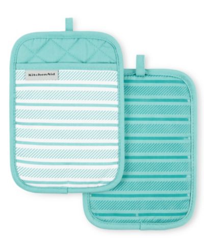 KitchenAid Albany Pot Holder 2-Pack Set, 7" x 10"