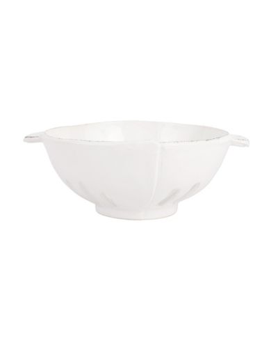 VIETRI Lastra White Colander