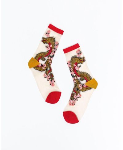 Женские прозрачные носки Sock Candy Year of the Dragon