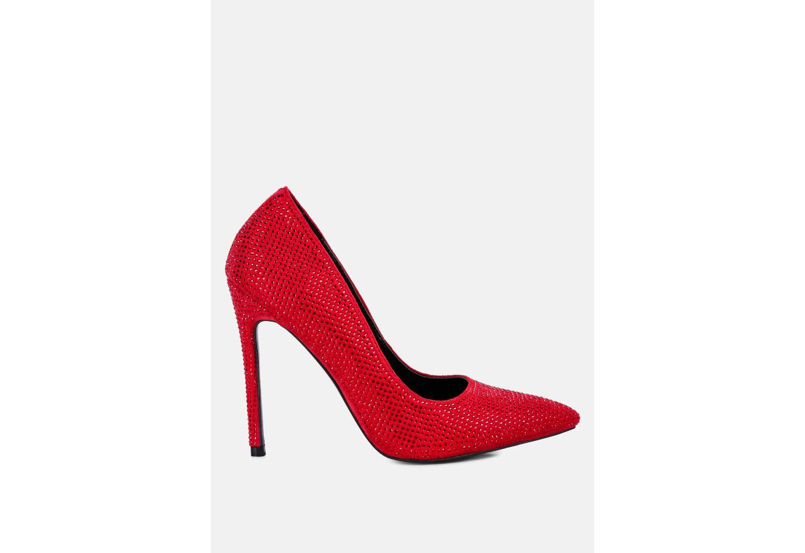 London Rag Womens Alter Ego Heatseal Court Heels