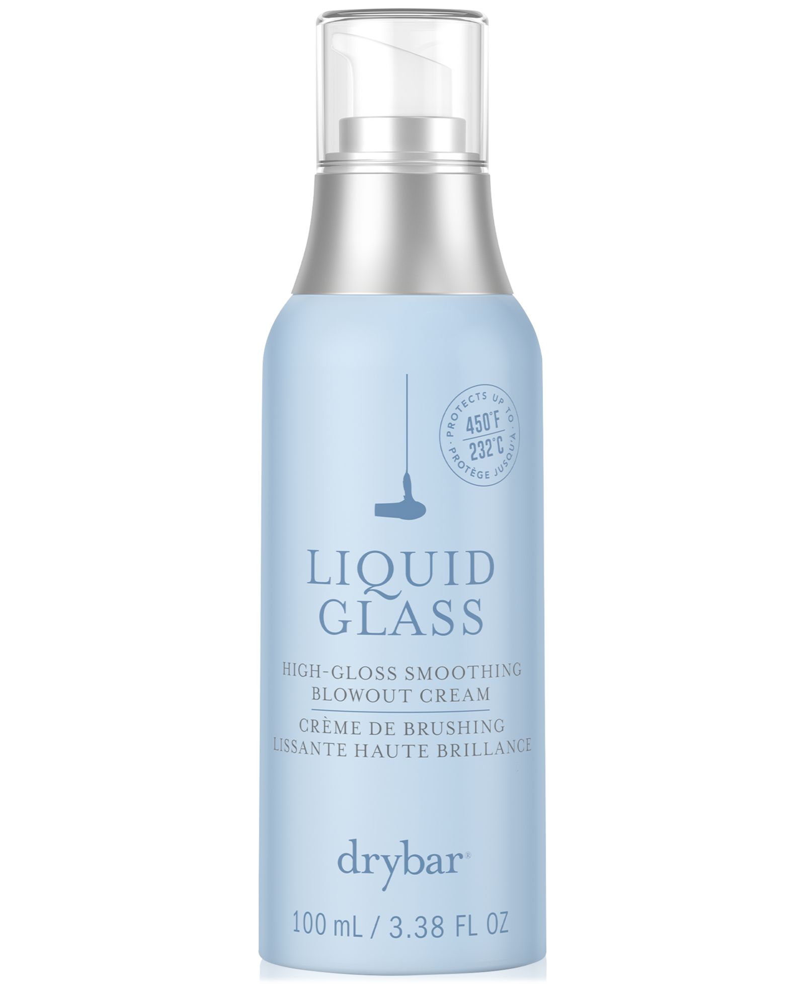 Drybar Liquid Glass High-Gloss Smoothing Blowout Cream, 3.38 oz.