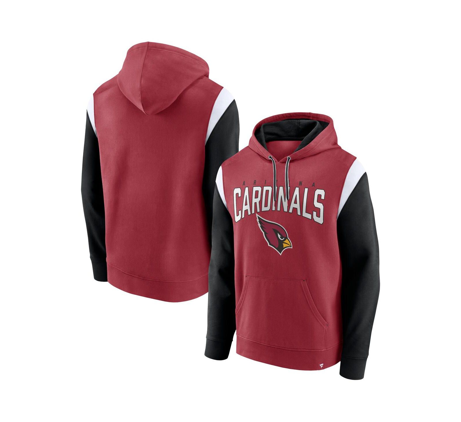 Fanatics Мужское худи-пуловер Arizona Cardinals Trench Battle