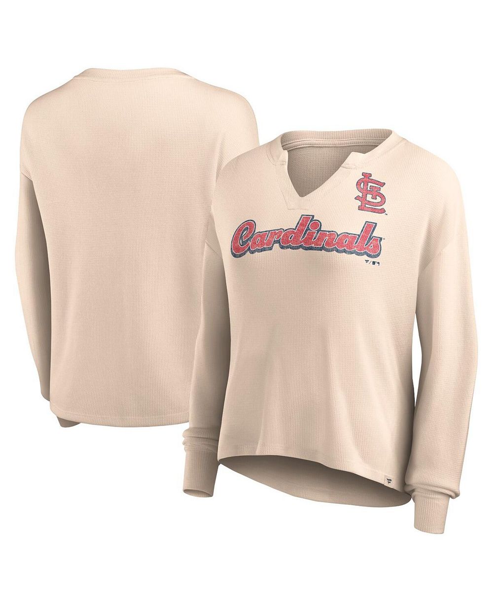Футболка Fanatics Women's St. Louis Cardinals Waffle Knit