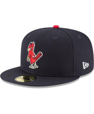 Мужская кепка New Era Navy St. Louis Cardinals Cooperstown Collection Wool 59FIFTY Fitted Hat