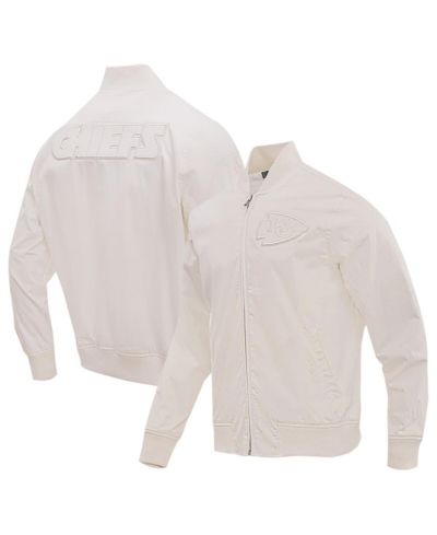 Мужская куртка Pro Standard Cream Kansas City Chiefs Neutral Full-Zip