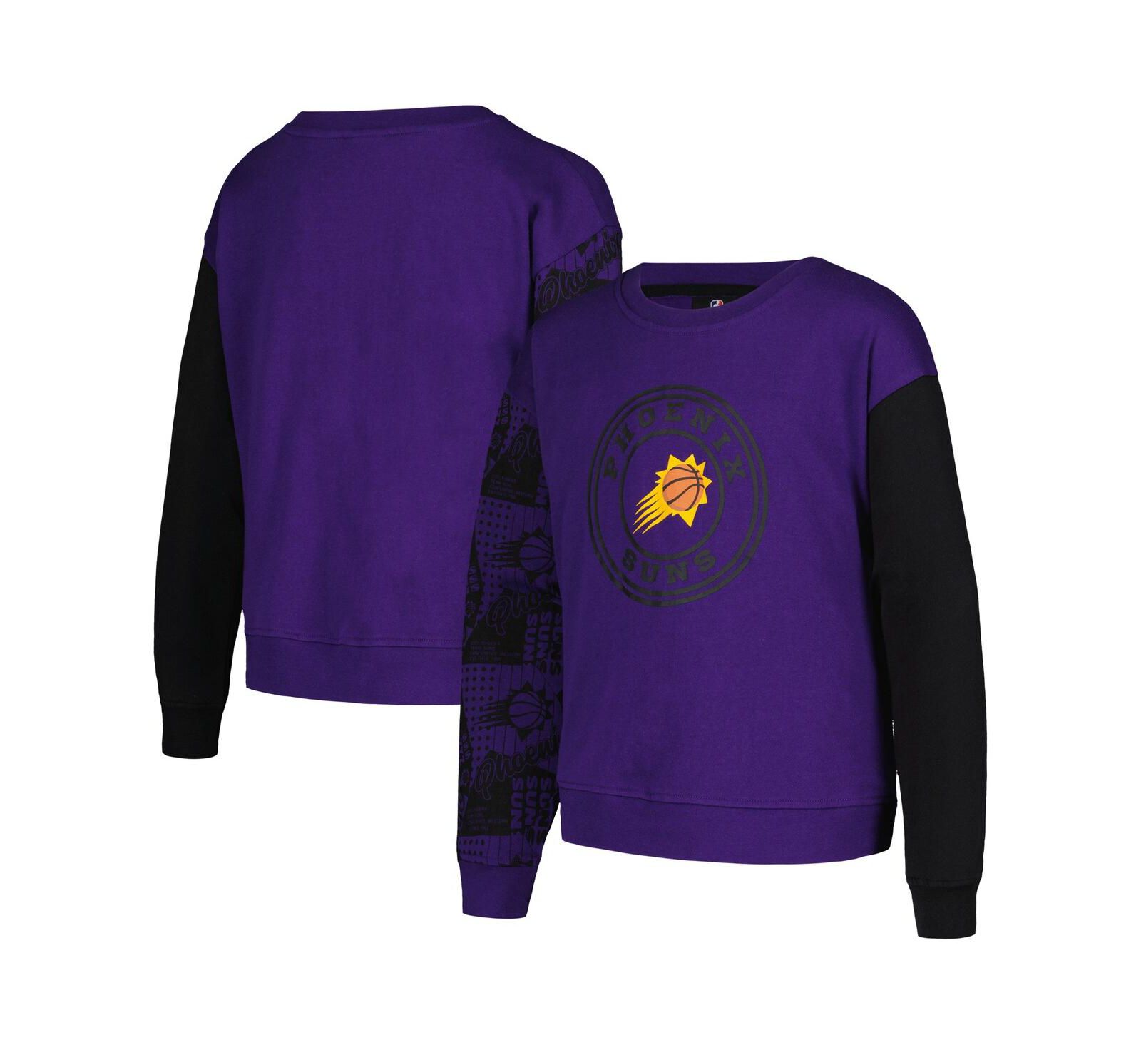 Детский фиолетовый свитшот Phoenix Suns Trifecta