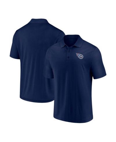 Fanatics Мужская рубашка-поло Tennessee Titans, темно-синяя