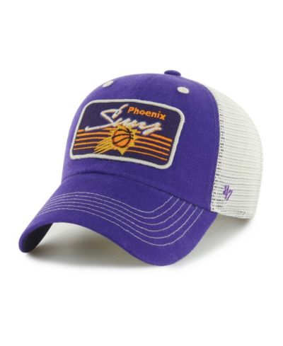 Мужская регулируемая кепка '47 Brand Purple Phoenix Suns Five Point Patch Clean Up