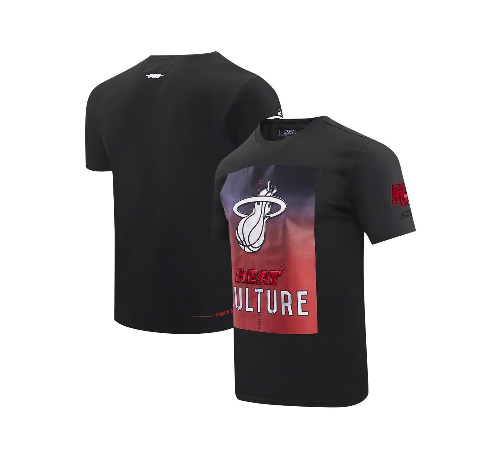 Men's Pro Standard Black Miami Heat 2023 City Edition T-shirt