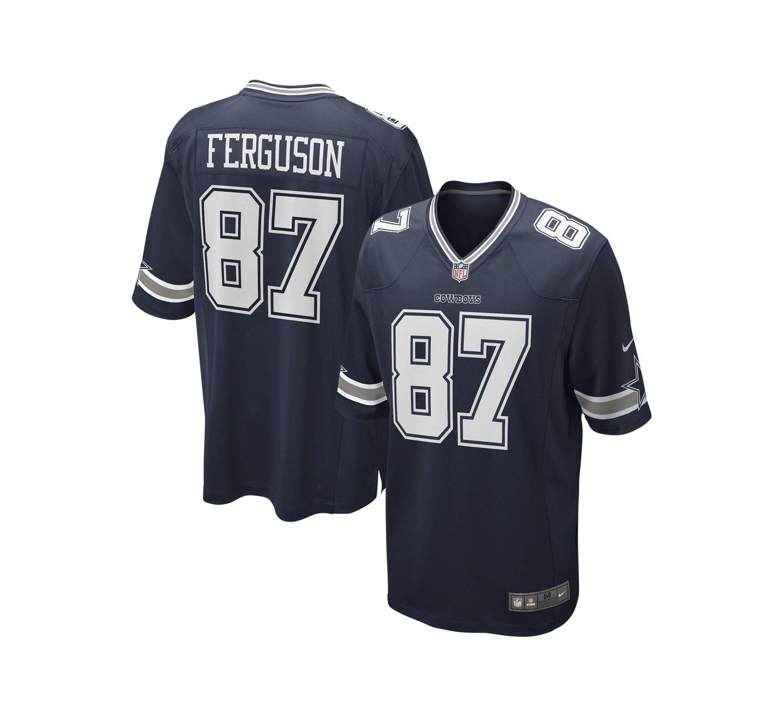 Мужская джерси Nike Jake Ferguson Dallas Cowboys
