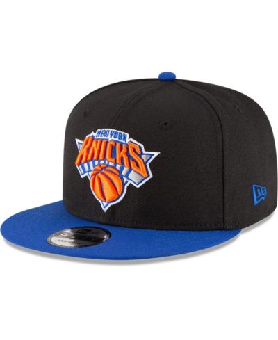 Мужская кепка New Era Black, Blue New York Knicks 2-Tone 9FIFTY Adjustable Snapback