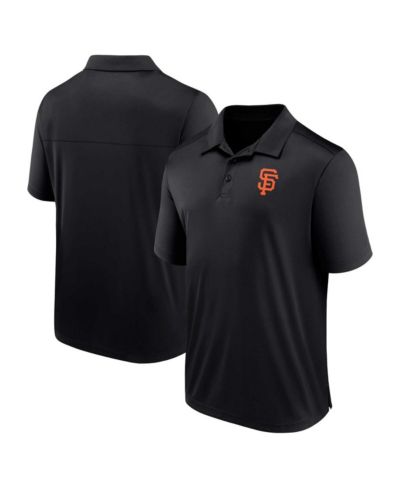 Мужская рубашка-поло Fanatics, черная, с логотипом San Francisco Giants