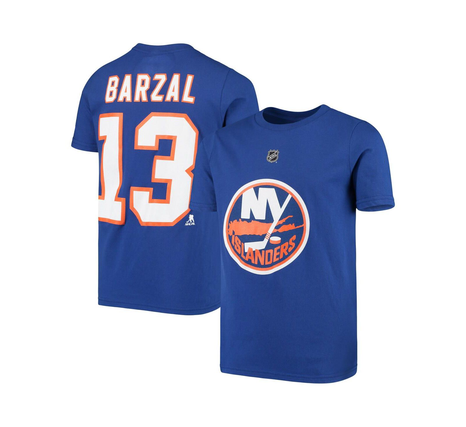 Детская футболка Outerstuff Big Boys Mathew Barzal Royal New York Islanders