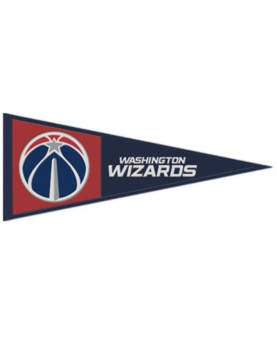 Настенный флаг Wincraft Washington Wizards 13" x 32" Wool